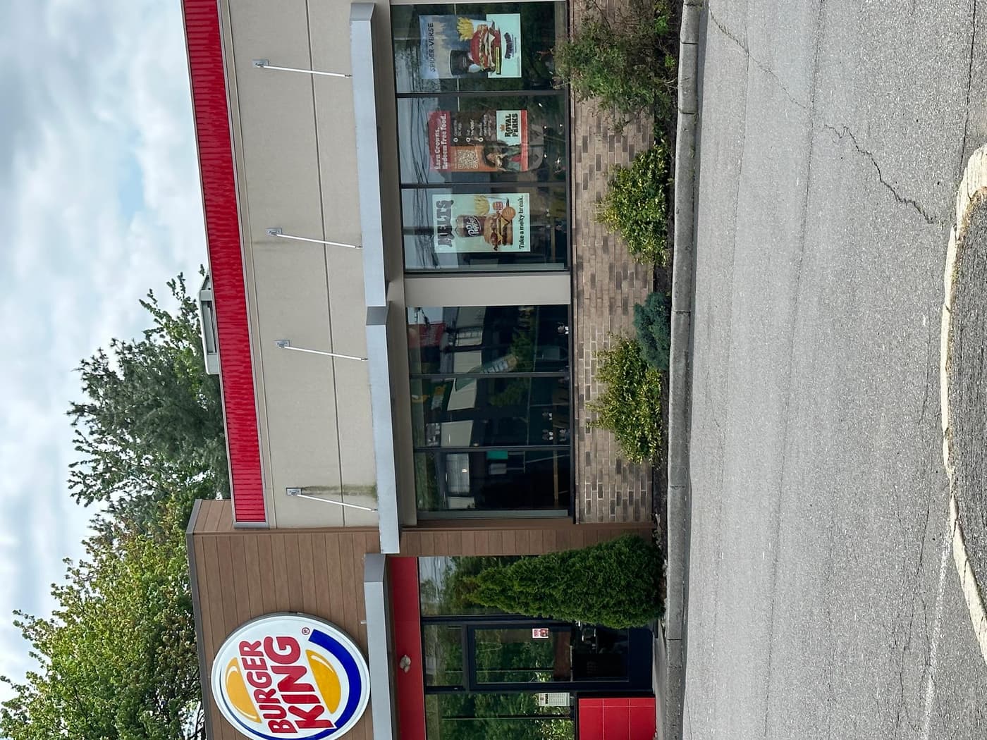 Burger King restaurant exterior cleaned by Pals Power Washing